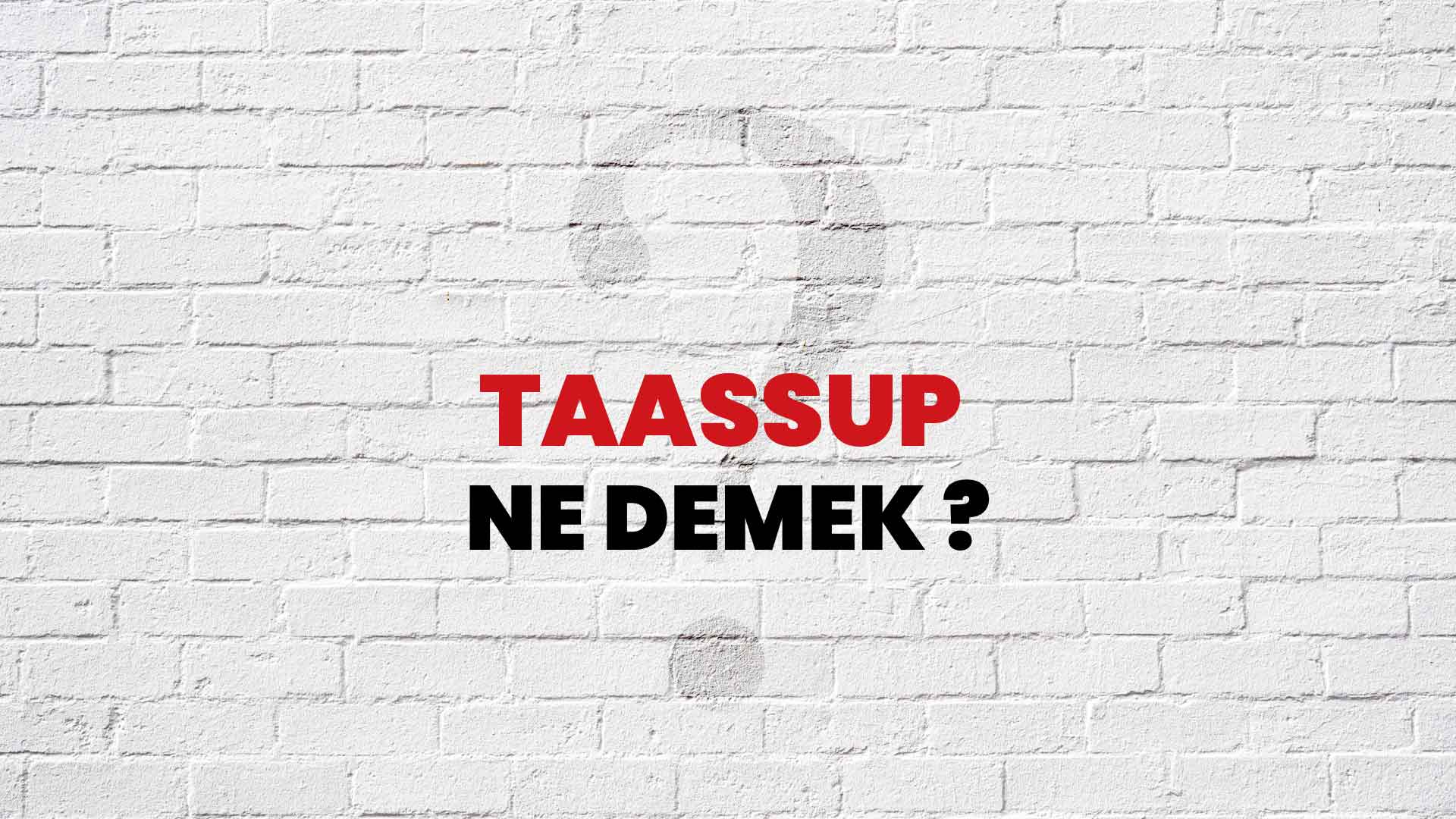 Irk Taassubu Ne Demek?