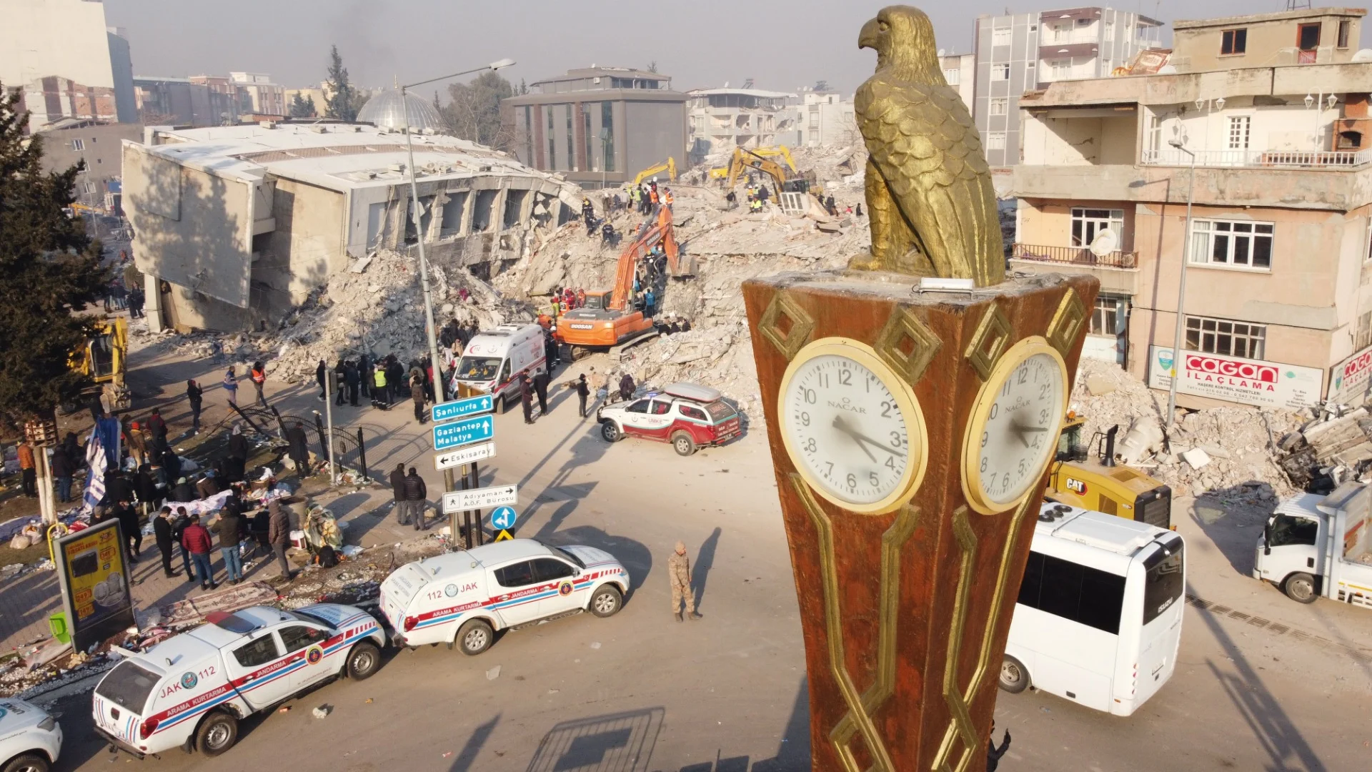 Adıyaman Saat Kulesi Deprem