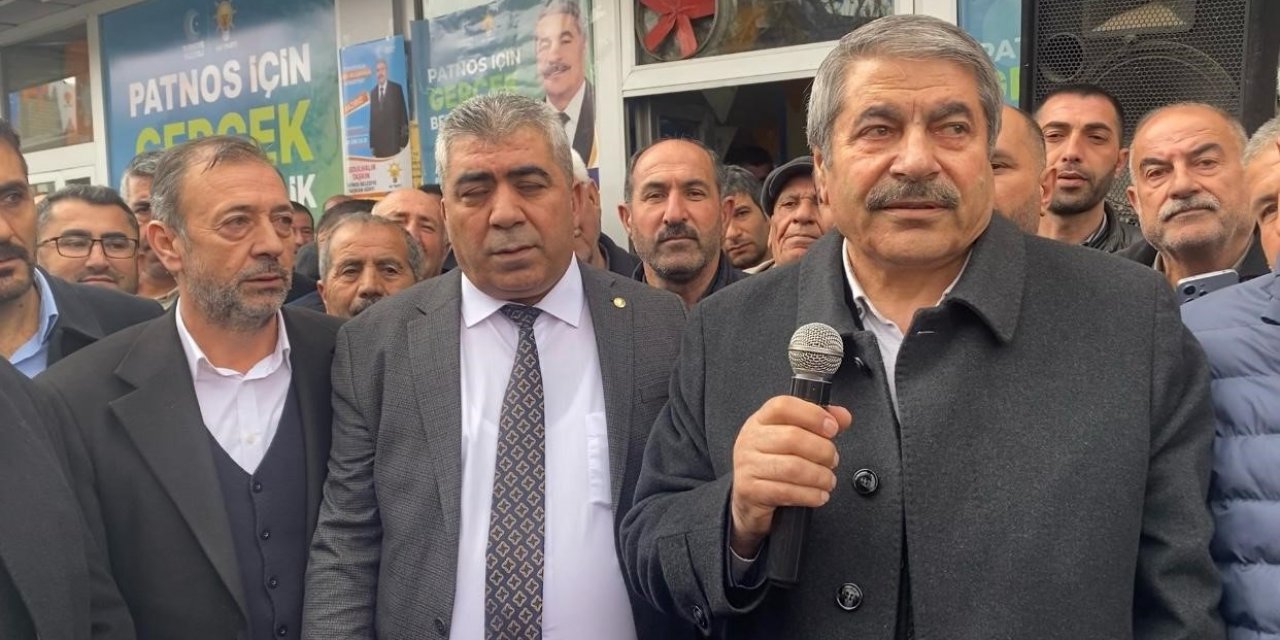 Patnos'ta toplu istifa! AK Parti'ye katıldılar