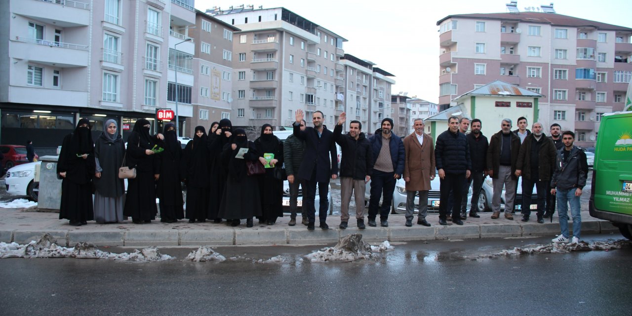 Ağrı HÜDA PAR’da herkes sahaya indi