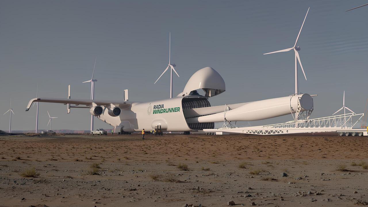 Dünyanın En Büyük Uçağı "Radia WindRunner" Ortaya Çıktı, İnanılmaz Detaylarıyla Şaşırtıyor! Kaçırmayın!