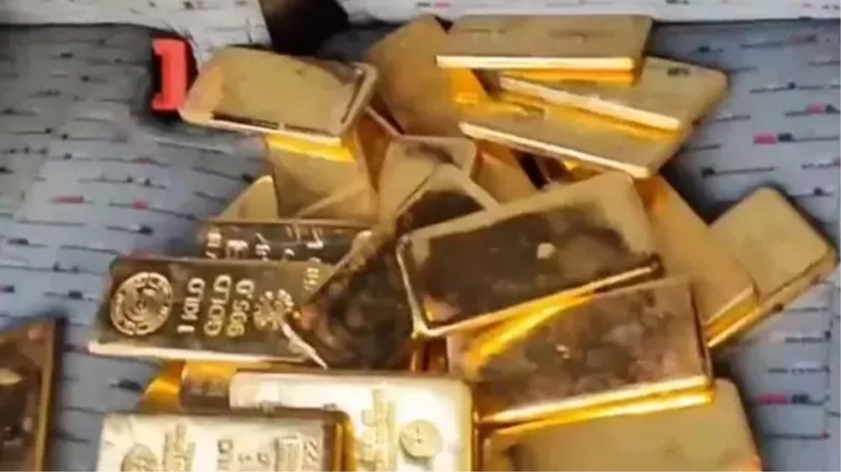 Van'da Piyasa Değeri 215 Milyon TL Olan 88 Kilo Kaçak Altın Yakalandı