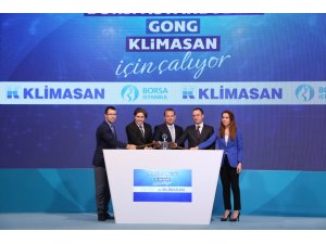 Borsa İstanbul’da gong ’Klimasan’ için çaldı