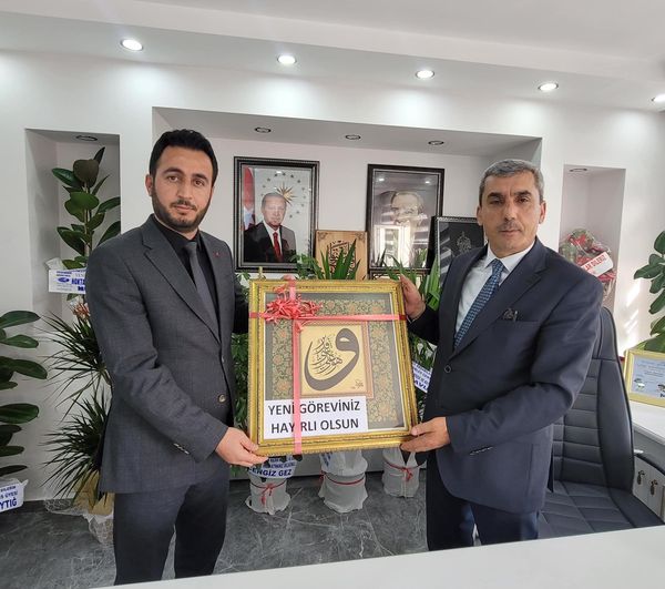 Güroymak Belediyesi, Yeni Hasköy İlçe Müftüsü'nü Ziyaret Etti
