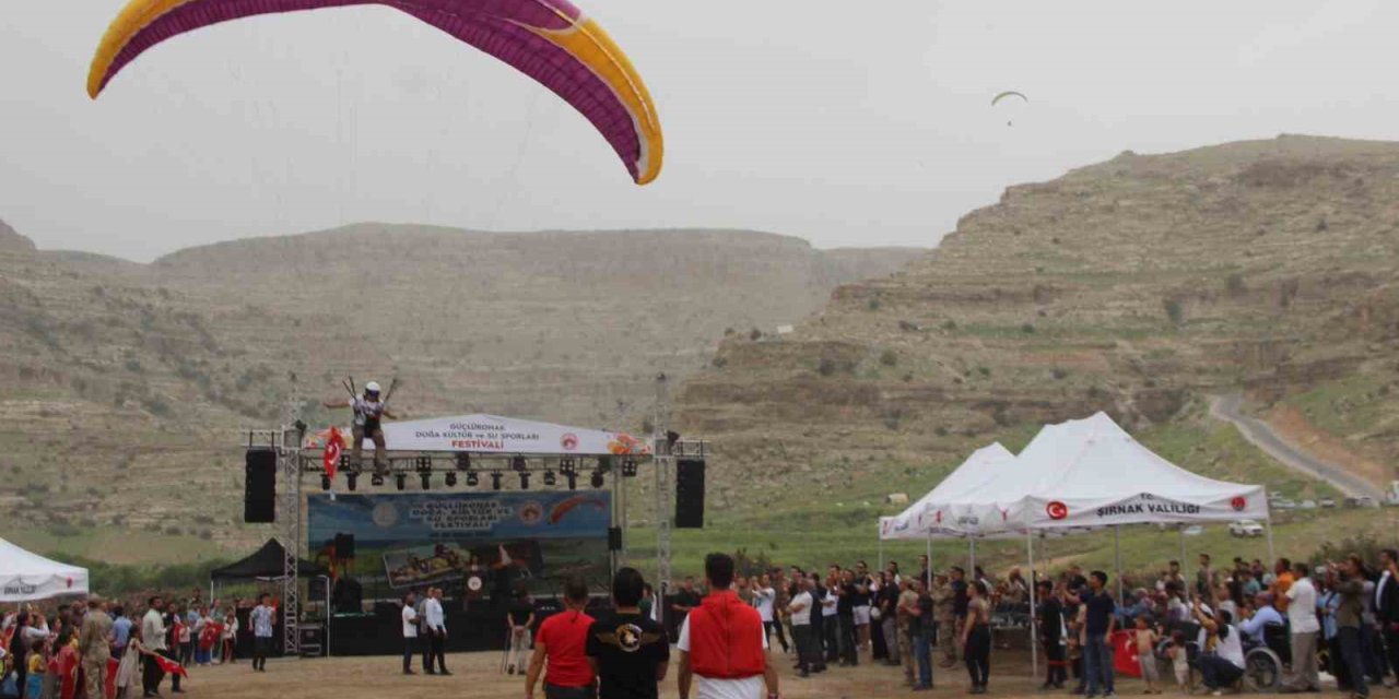 Şırnak’ta "Güçlükonak Doğa, Kültür ve Su Sporları Festivali" düzenlendi