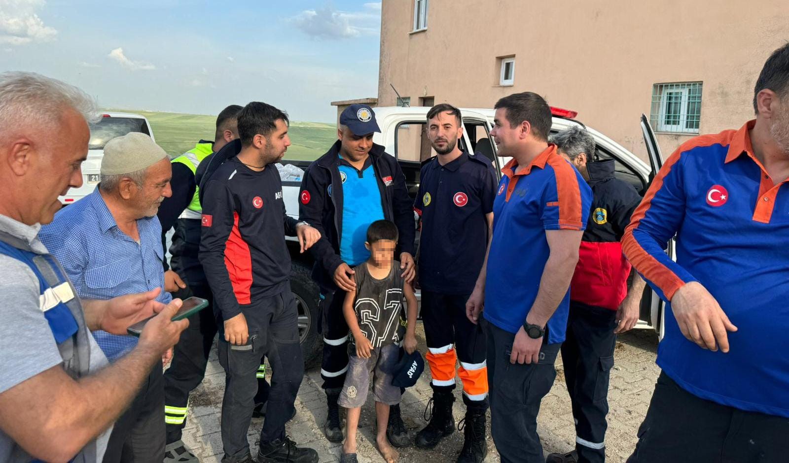 Diyarbakır’da kaybolan çocuk ekip çalışmasıyla bulundu