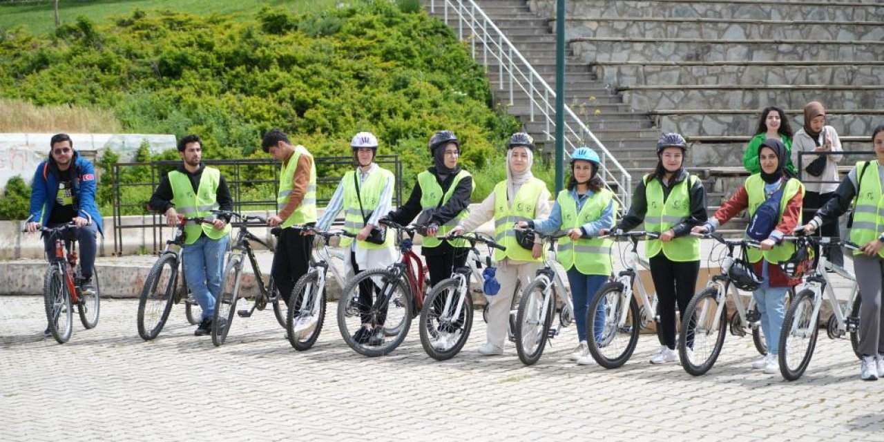 Muş’ta "11. Yeşilay Bisiklet Turu" düzenlendi