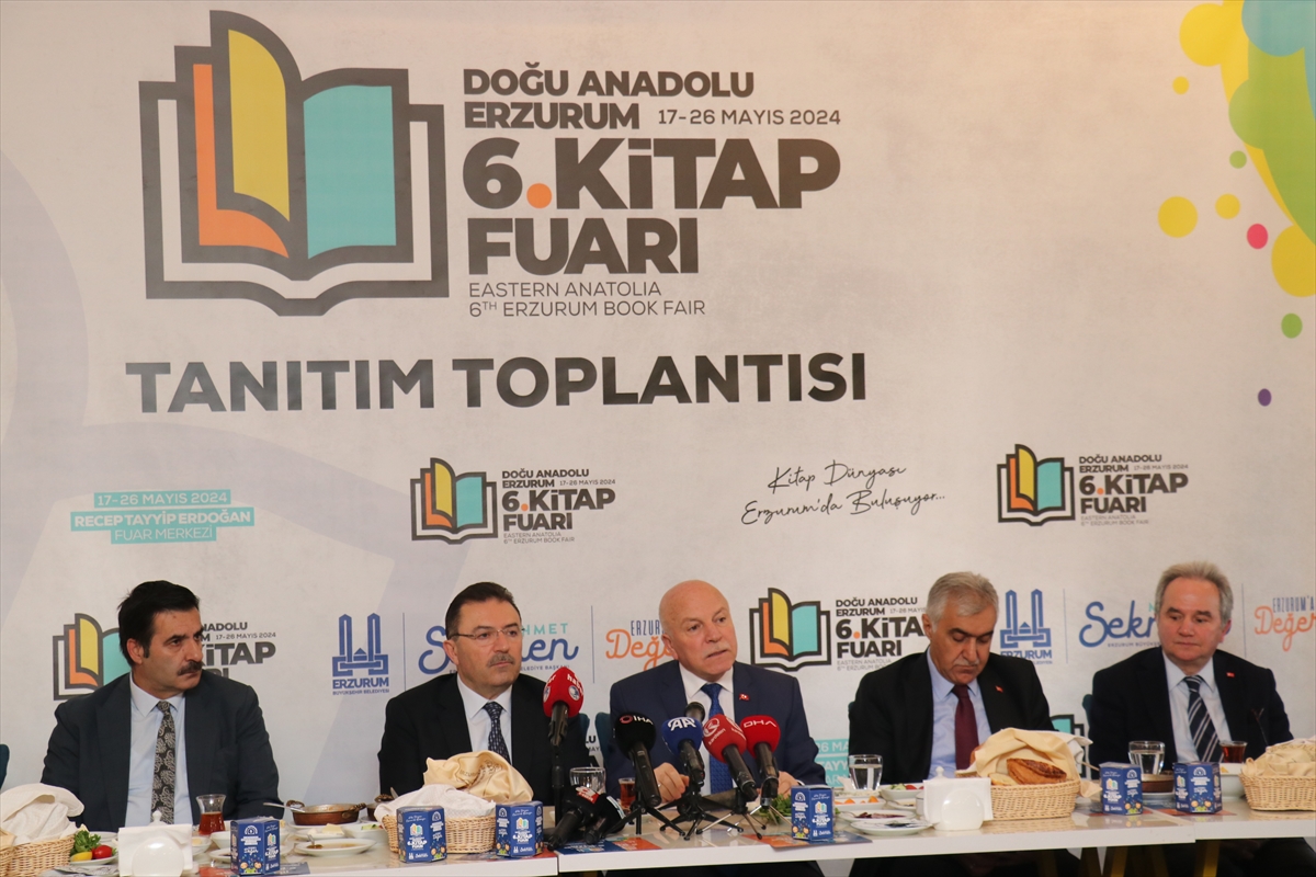 Kitap dünyası Erzurum'da buluşuyor