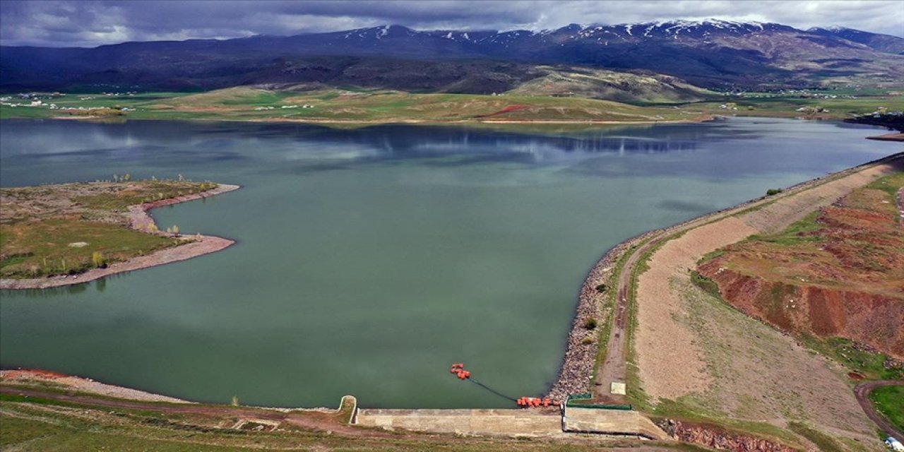 Ağrı'daki barajların su seviyesi yükseldi