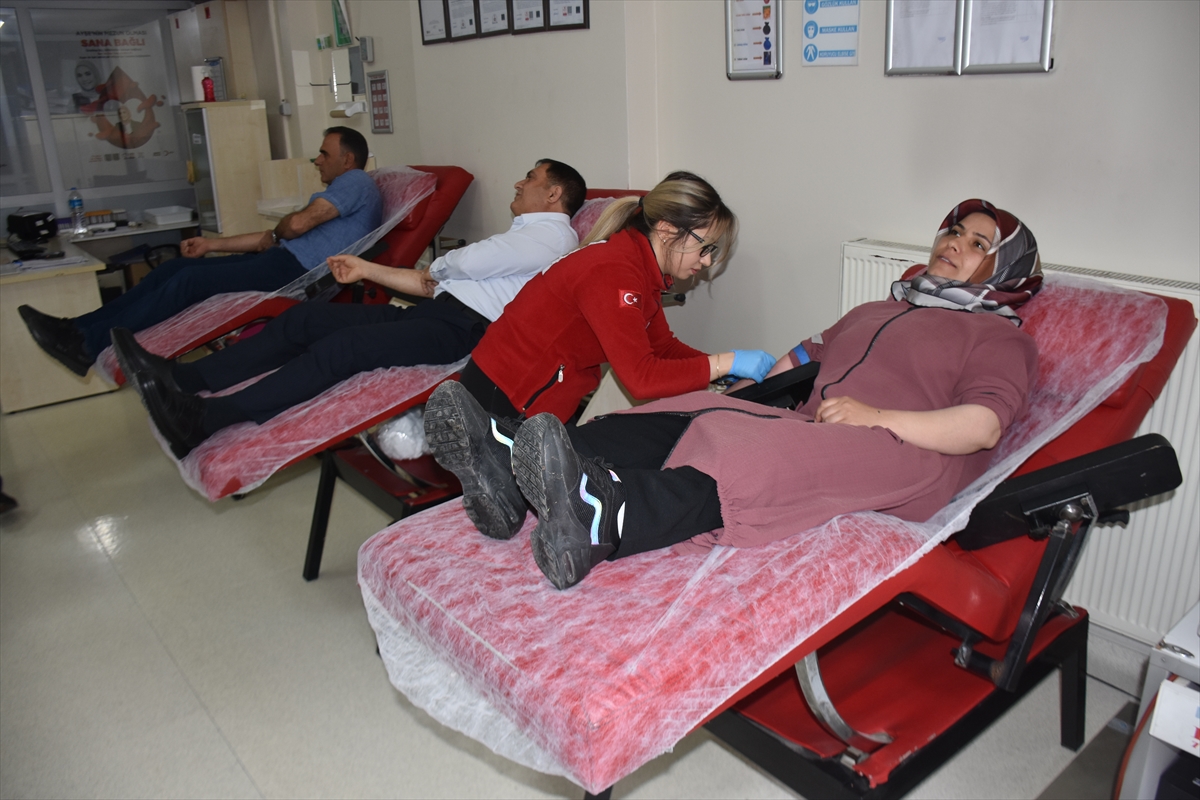 AK Parti Van İl Başkanlığından kan bağışı kampanyasına destek