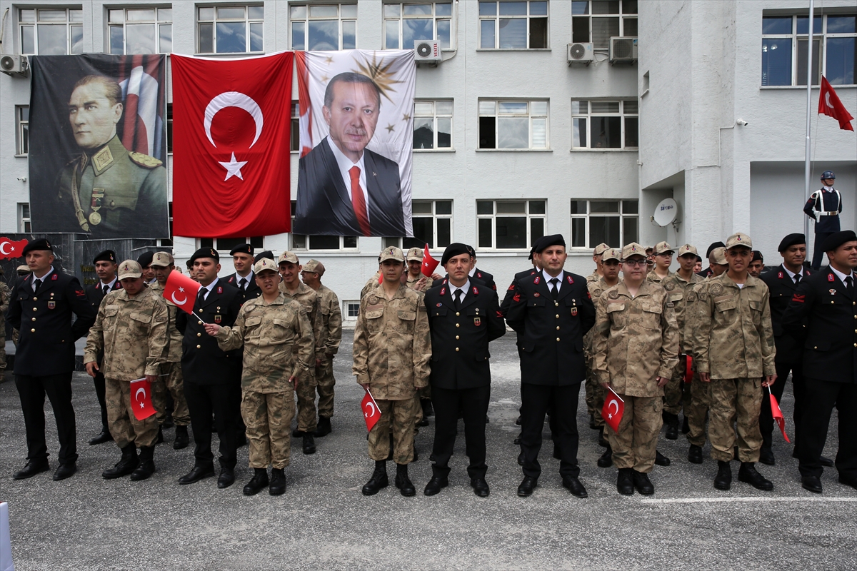 Bitlis'te engelli bireyler asker oldu