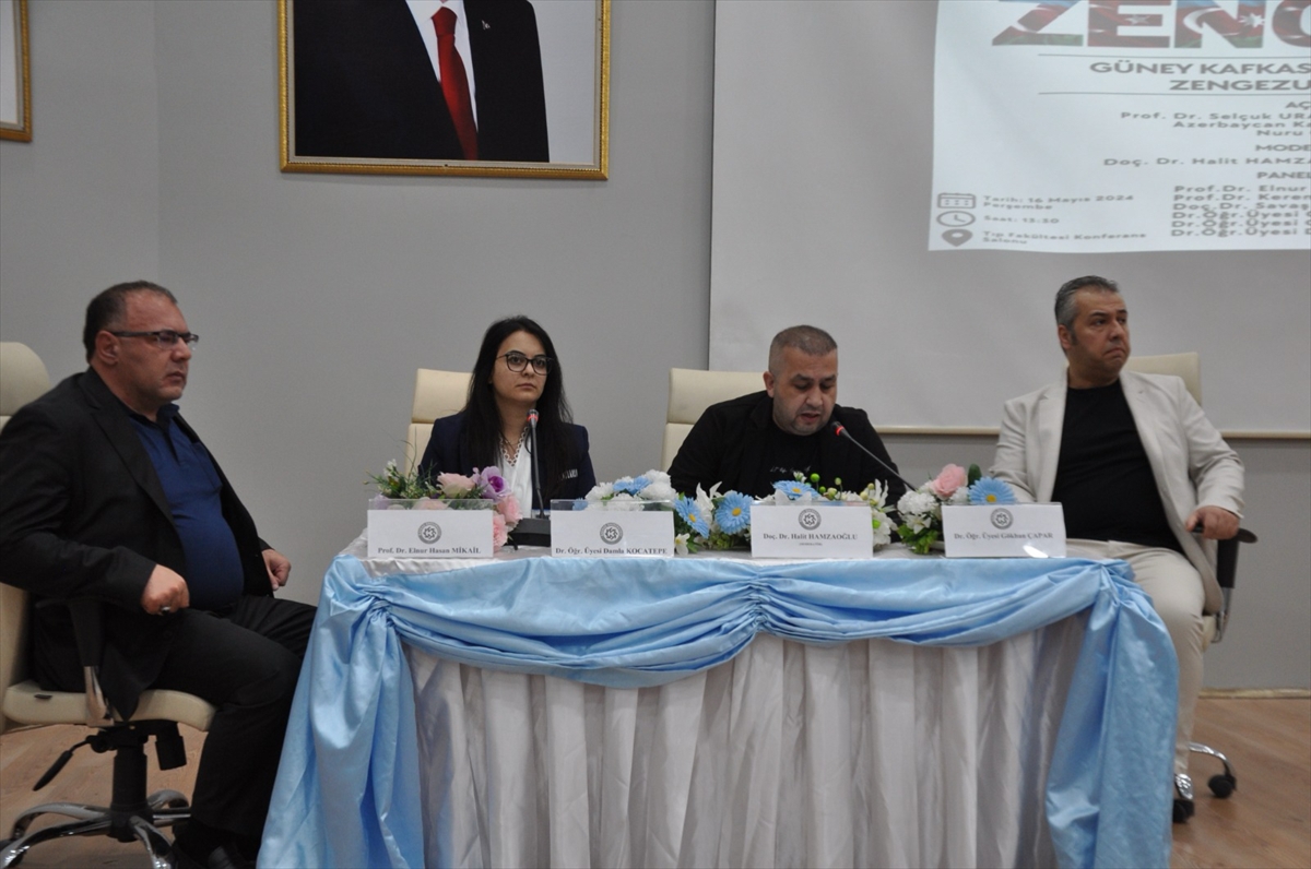 Kars'ta Zengezur Koridoru konferansı düzenlendi