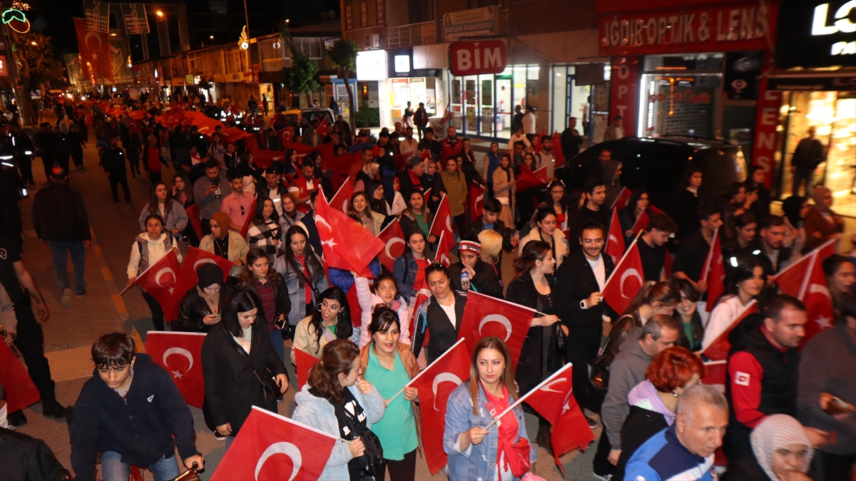 Iğdır'da 19 Mayıs gençlik yürüyüşü yapıldı