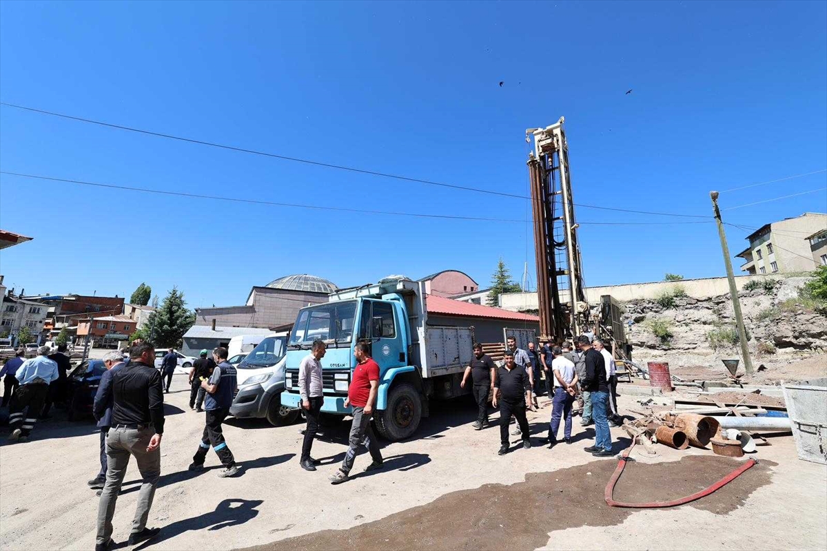 Erzurum'da yeni termal kaynağı için sondaj çalışması başlatıldı