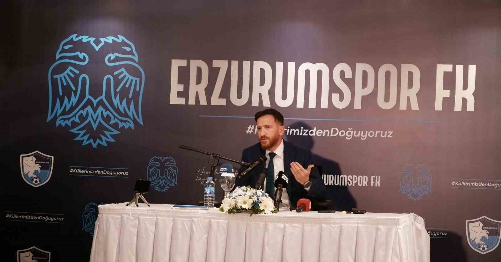 Erzurumspor'dan "Küllerimizden doğuyoruz" kampanyası