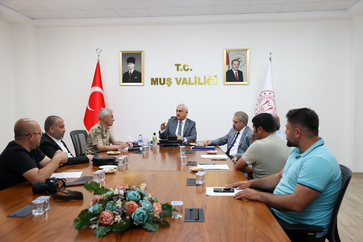 Muş'ta Asayiş ve Güvenlik Değerlendirme Toplantısı yapıldı