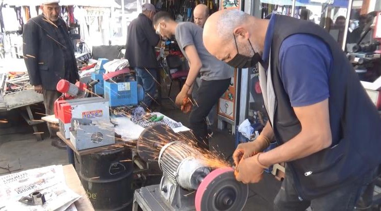 Kars’ta bıçak bileme yoğunluğu