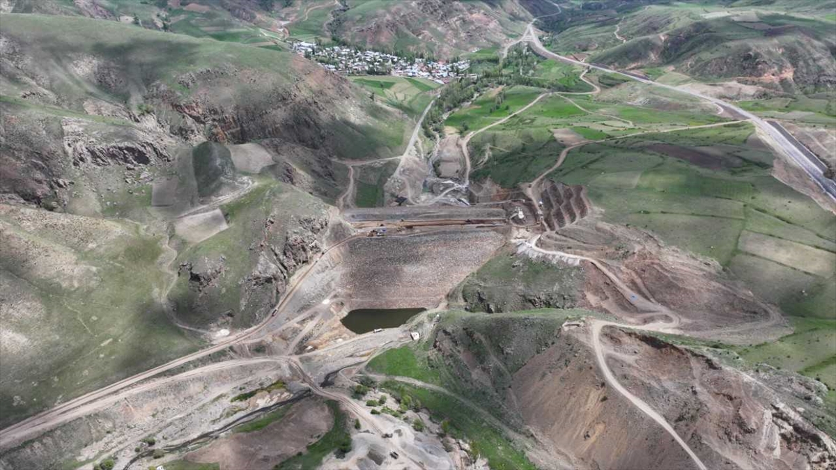 Erzurum'daki Narman Şehitler Barajı eylülü bekliyor