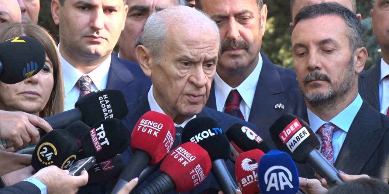 MHP Genel Başkanı Bahçeli: "Cumhur İttifakı devam edecektir, bizde çatlama olmaz"