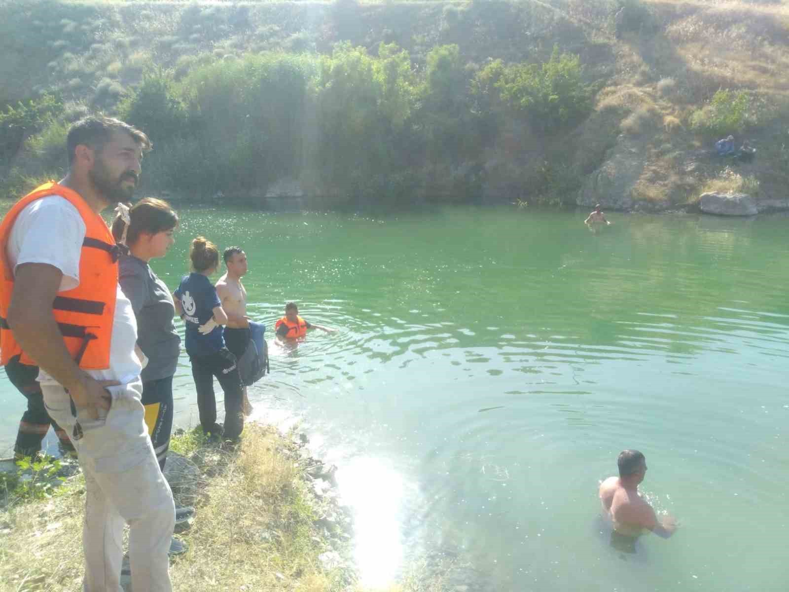 Baraja giren 13 yaşındaki çocuk boğuldu