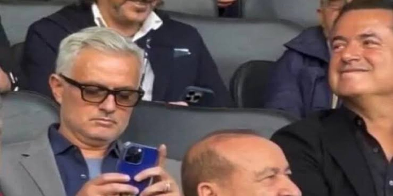 Jose Mourinho, Türkiye - Portekiz maçını takip etti