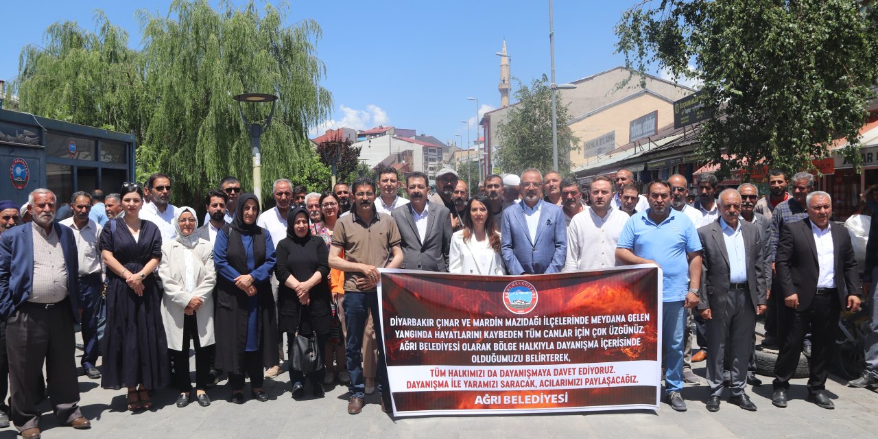 Ağrı Belediyesi Diyarbakır ve Mardin’e yardım gönderecek