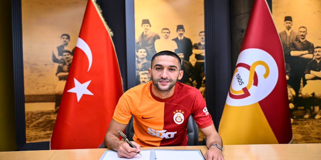 Galatasaray, Hakim Ziyech ile sözleşme imzaladı