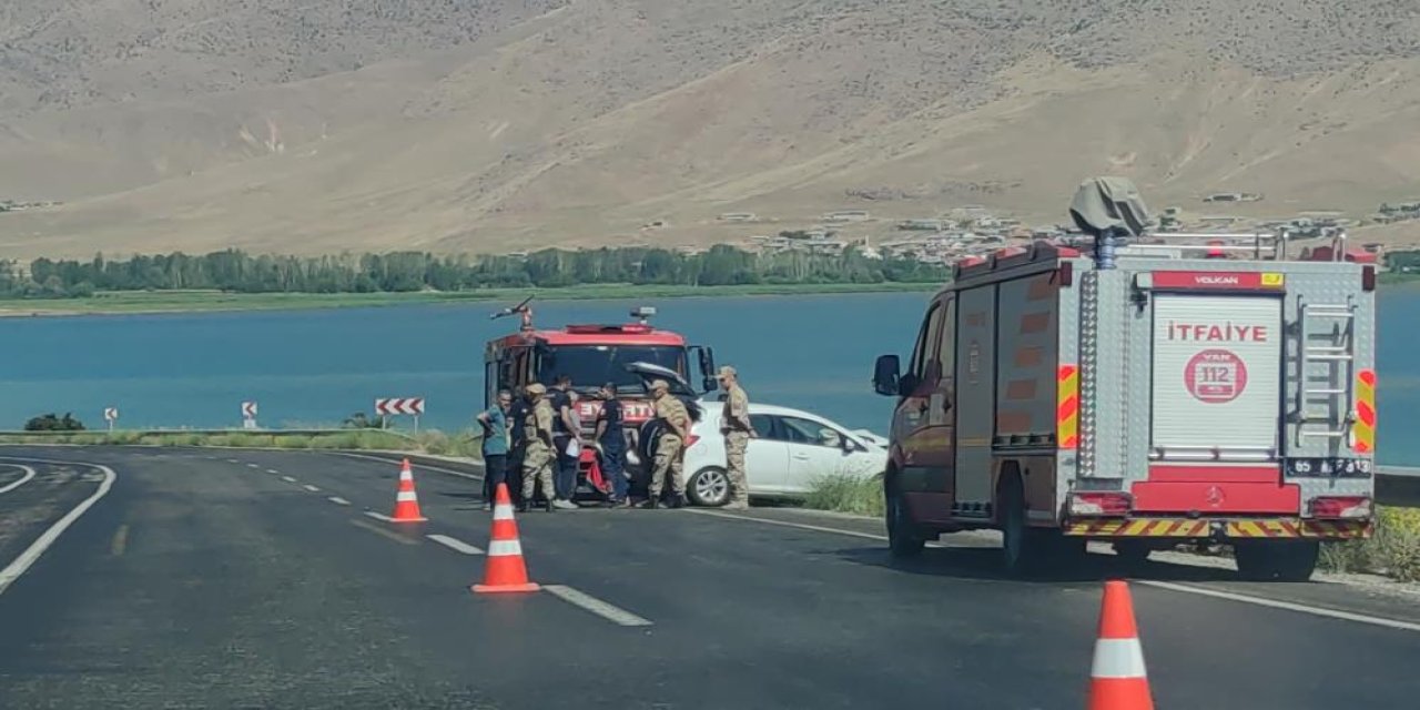 Van’da trafik kazası: 2 yaralı