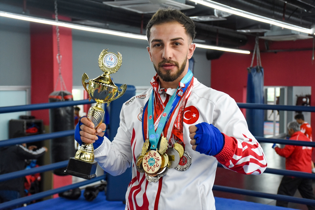 Vanlı boksçu Oğraş gözünü Dünya şampiyonluğuna dikti