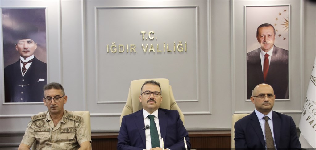 Iğdır Valisi Turan, haziran ayı asayiş bilançosunu açıkladı