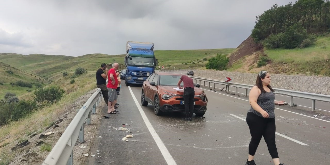 Erzurum’da zincirleme trafik kazası: 8 yaralı