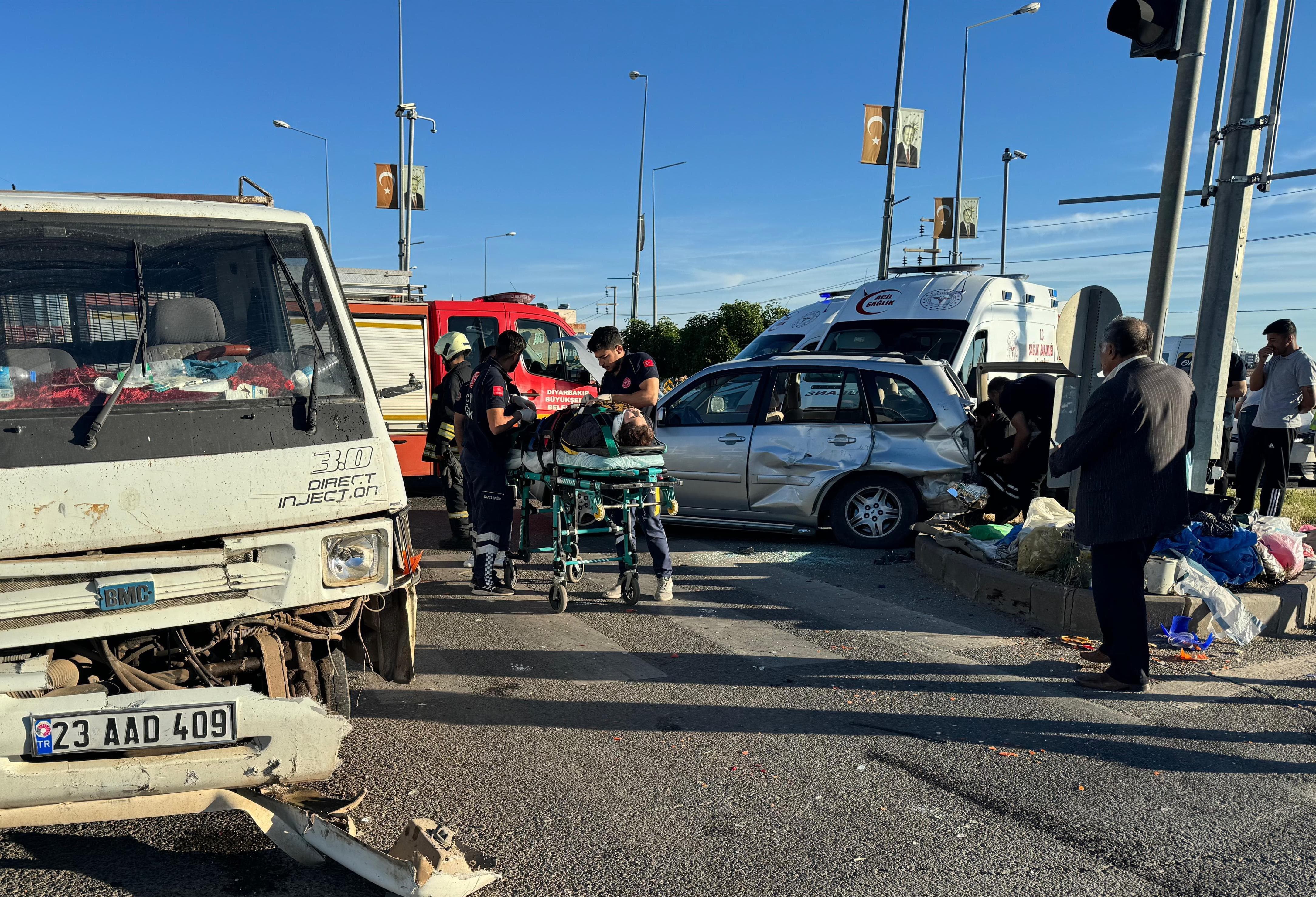 Diyarbakır’da bir ayda meydana gelen trafik kazalarında 629 kişi yaralandı