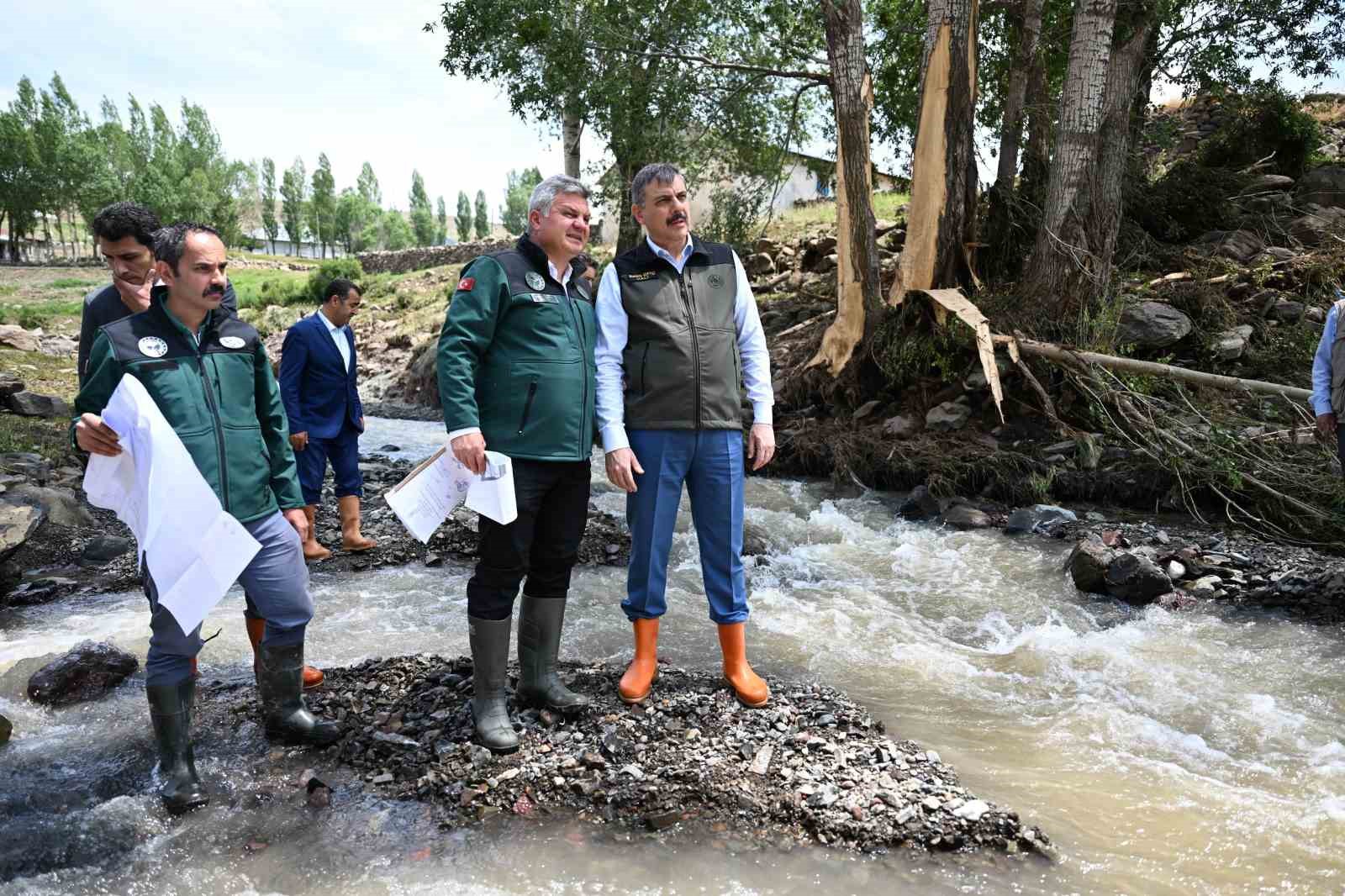 Erzurum Valisi Çiftçi: “Selin yaraları sarılacak”