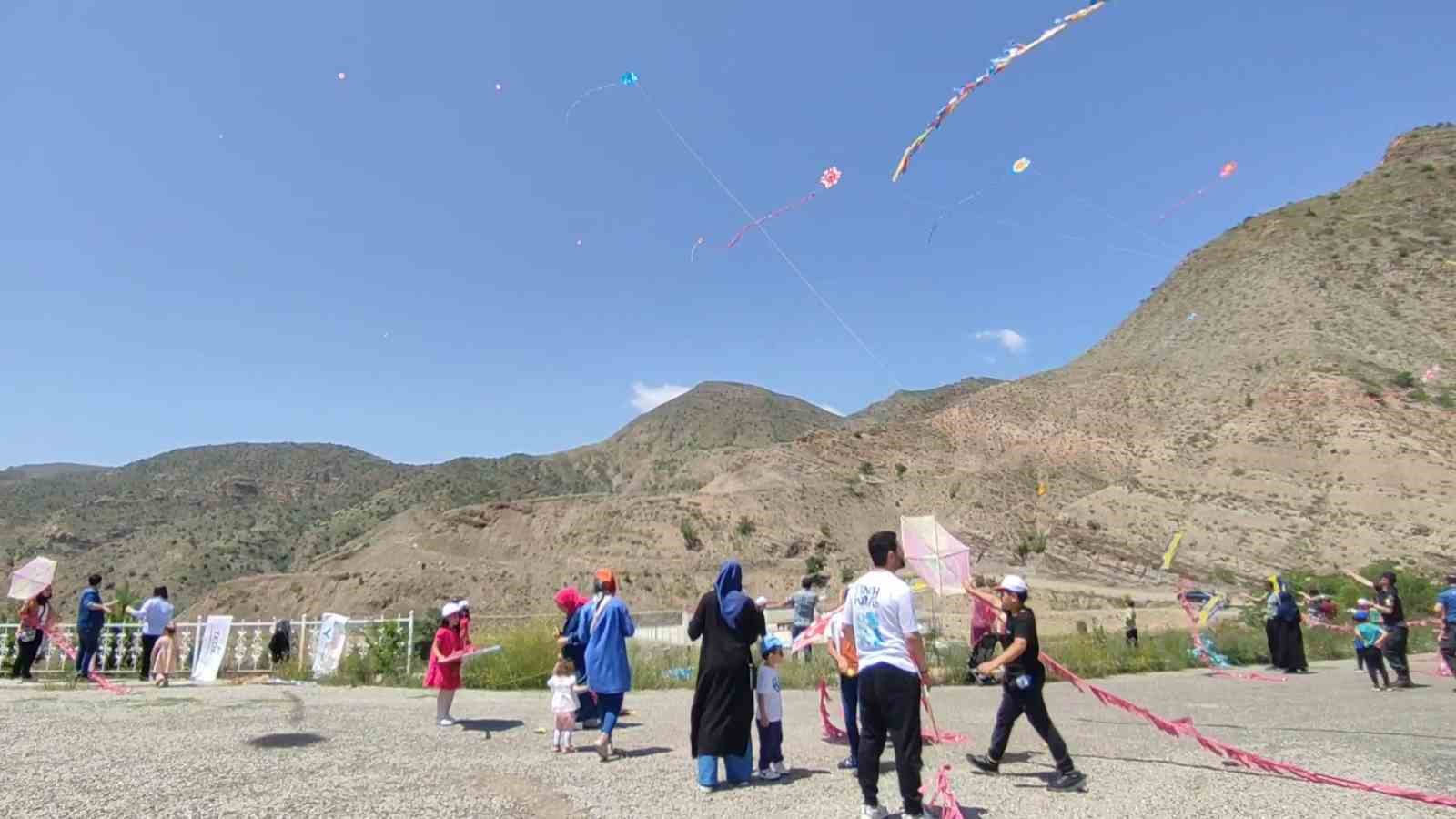 Erzurum’da uçurtma şenliği