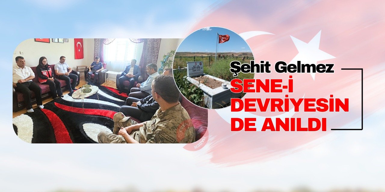 Şehit Gelmez sene-i devriyesinde anıldı