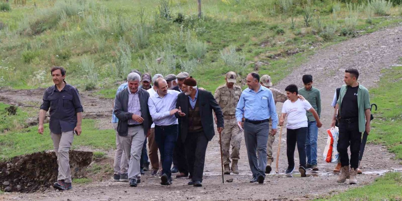 Erzurum’da sel felaketinin yaraları sarılıyor