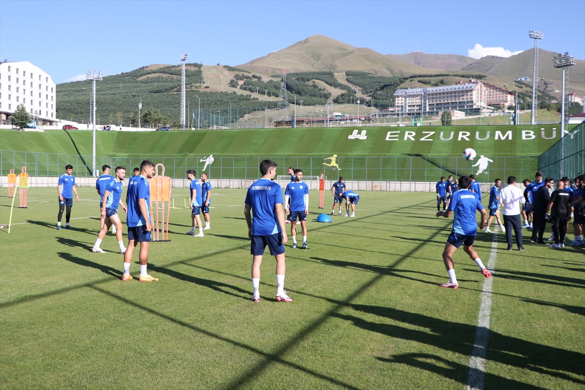 Erzurumspor'da yeni sezon hazırlıkları sürüyor