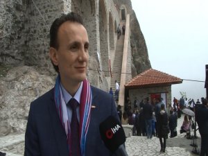 Sümela Manastırı’nın birinci kısmının ziyarete açılması