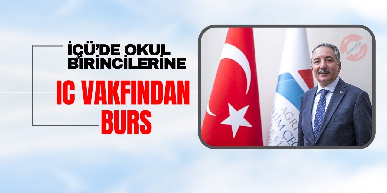 AİÇÜ’de okul birincilerine IC Vakfından Burs