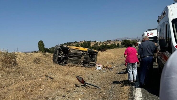 Diyarbakır’da feci kaza: 1 ölü 5 yaralı