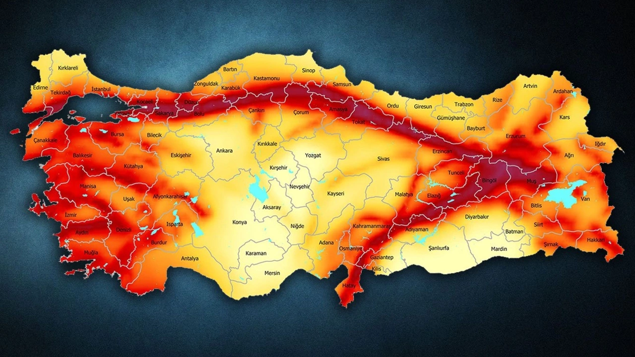 Türkiye'nin diri fay haritası güncellendi: İşte en riskli şehirler