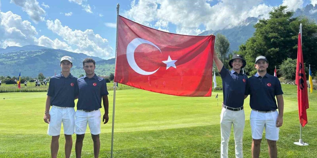 Milli golfçüler Avrupa’da şampiyon oldu