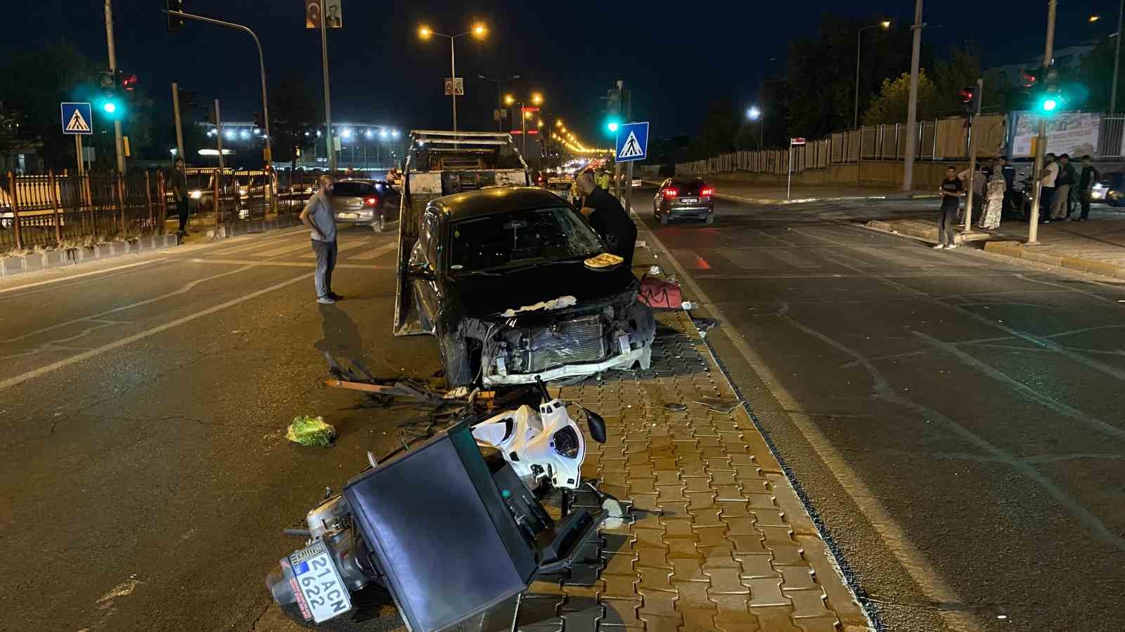 Diyarbakır’da alkollü sürücü dehşet saçtı