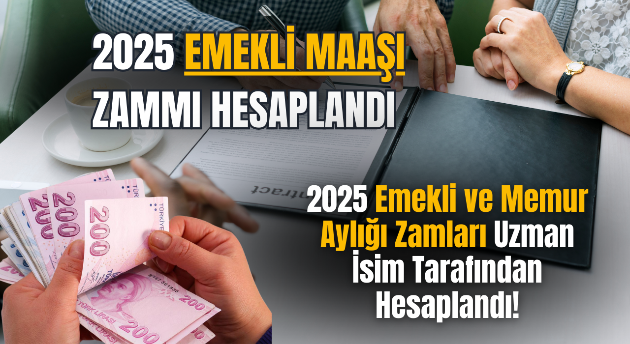 Emekli ve Memur Maaşları 2025'te Ne Kadar Olacak? Uzman isim tek tek hesapladı