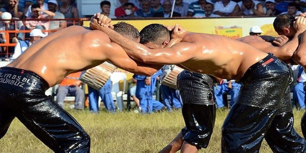 Erzurum'da 1. Karakucak Güreş Festivali başladı