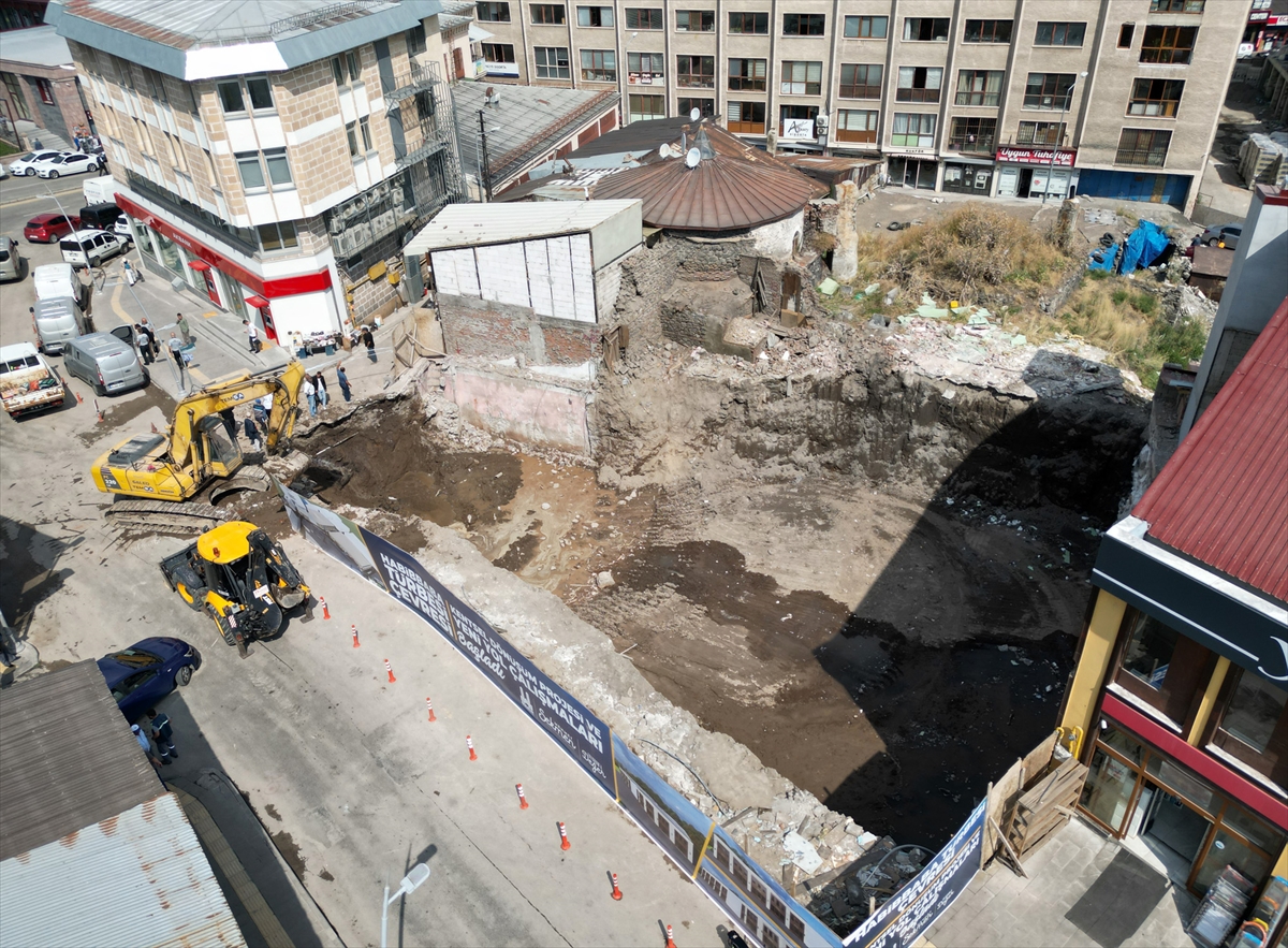 Erzurum'da tarihi türbe çevresinde kentsel dönüşüm