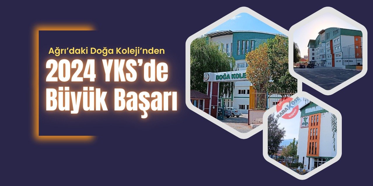 Ağrı Doğa Koleji’nden 2024 YKS’de Büyük Başarı