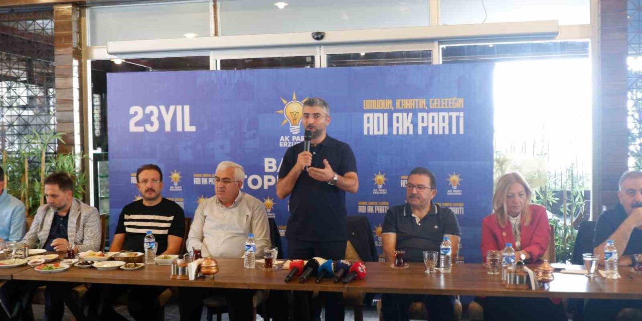 Erzurum'da Ak Parti basınla buluştu