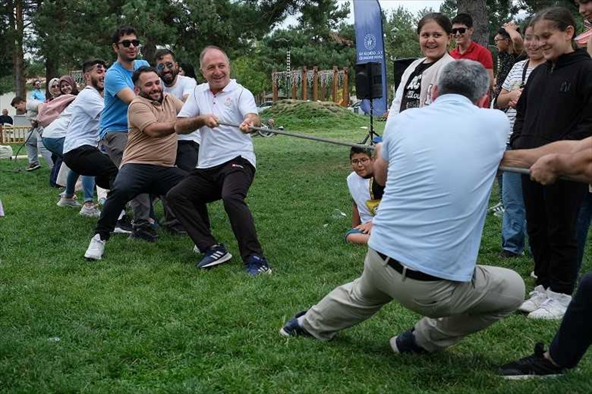 Erzurum'da Gençlik ve Spor Festivaline yoğun ilgi