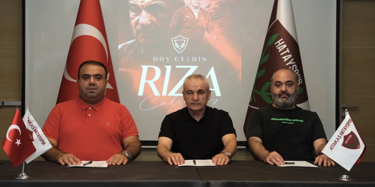 Hatayspor'da Rıza Çalımbay günleri başlıyor